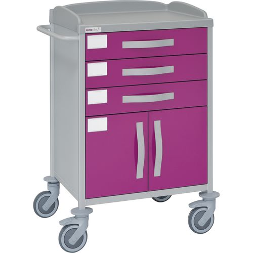 Wagen für Kliniken - 10840 - Inmoclinc - Vielzweck / 3 Schubladen / 2-türig