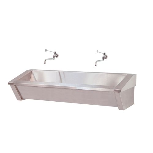 Waschbecken für OP / 2 Arbeitsplätze - 15803 - Inmoclinc - Edelstahl