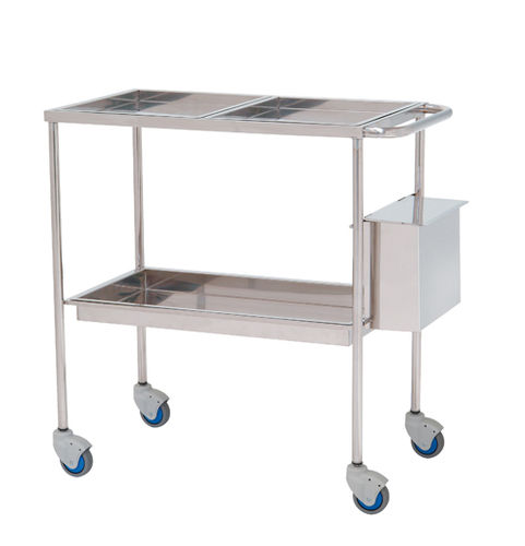 Mehrzweckwagen - 10144 - Inmoclinc - Hilfs / 3 Ebenen / Abfalleimer
