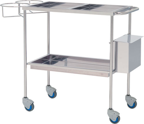 Mehrzweckwagen - 10146 - Inmoclinc - Hilfs / 3 Ebenen / Abfalleimer
