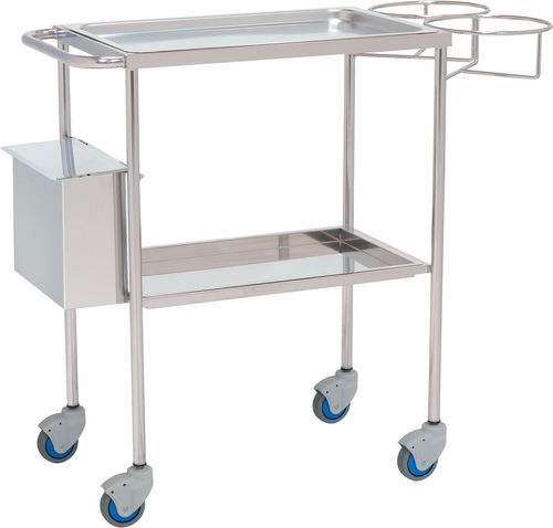 Mehrzweckwagen - 10157 - Inmoclinc - Hilfs / 2 Ebenen / Abfalleimer