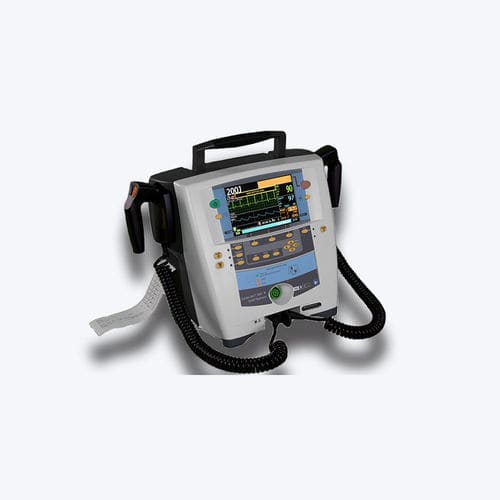 Halbautomatischer externer Defibrillator - Cardio-Aid® 360-B - Innomed Medical - manuell / Multiparameter-Monitor / zweiphasig