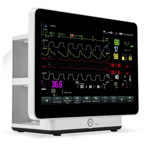 Modularer Multiparameter-Monitor - AnyView P15 - Innomed Medical - kompakt / Nacht / EKG