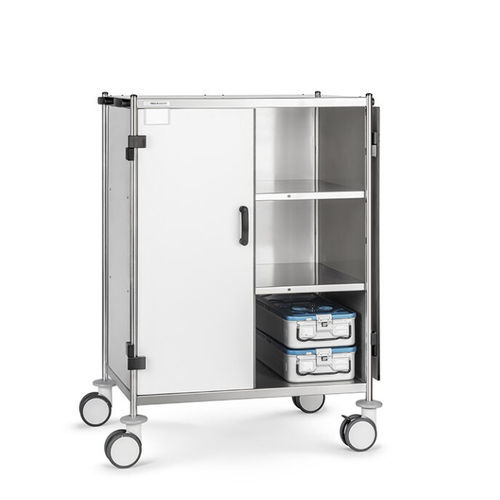 Wagen für sterile Materialien - 566 DN - Insausti - für Kliniken / für Transport / Edelstahl