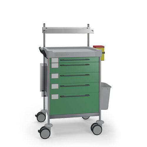 Medizinischer Wagen - 1636 G - Insausti - Pflege / Edelstahl / Polyethylen