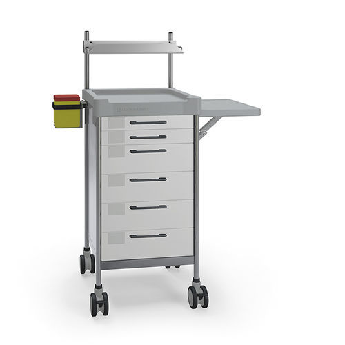 Medizinischer Wagen - Q077 W - Insausti - für Transport / Polyethylen / Edelstahl