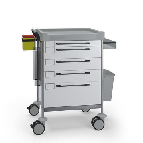 Medizinischer Wagen - 1607 W - Insausti - Pflege / Edelstahl / Polyethylen