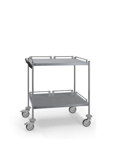 Wagen für Kliniken - 520 - Insausti - für Transport / Edelstahl / mit 2 Regalbrettern