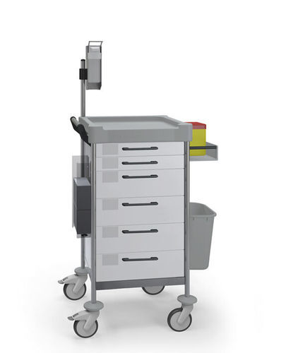 Medizinischer Wagen - Q112 W - Insausti - Pflege / Edelstahl / Polyethylen