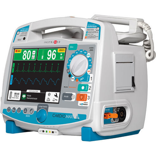 Automatisierter externer Defibrillator - Cardiomax - Instramed Indústria Médico Hospitalar - Multiparameter-Monitor / zweiphasig
