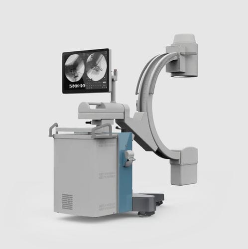 Mobiler C-Bogen - Radius Single - Intermedical - mit Bildverstärkerröhre / mit integriertem Bildschirm