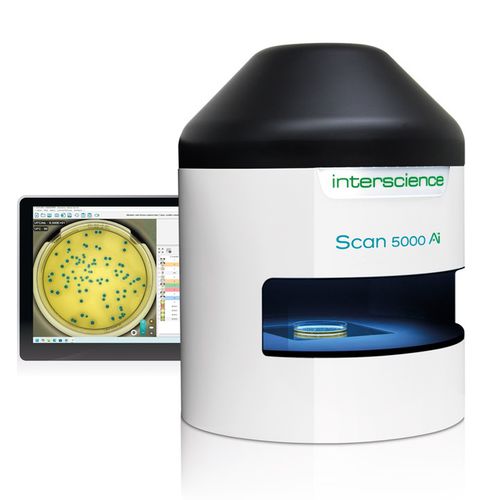 KI-gestützter Kolonienzähler - Scan 5000 Ai - INTERSCIENCE - automatisch / kompakt / für Petrischale
