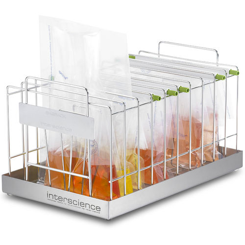 Lagerhalter - 221 series - INTERSCIENCE - Tisch / Edelstahl