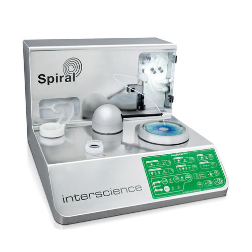 Automatisierte Aussaat / Petrischalen - easySpiral® - INTERSCIENCE - Mikrobiologie / Tisch