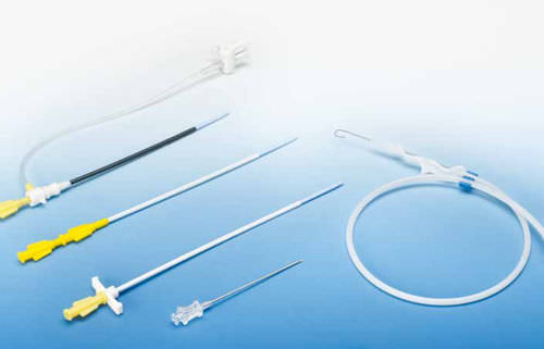 Gefäß-Zugangsschaft - INTRADESILET® - intra special catheters   - AntiRefluxVentil / Peel-Away