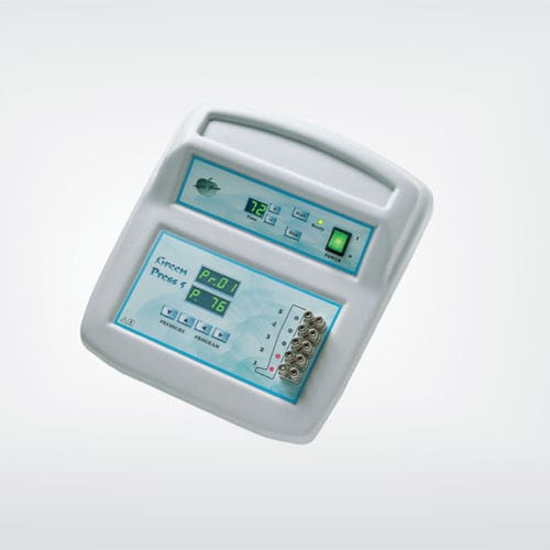 Kompressionstherapiegerät - GREEN PRESS 5 - Iskra Medical - Tischgerät / 5 Kanäle / 5 unabhängige Zellen