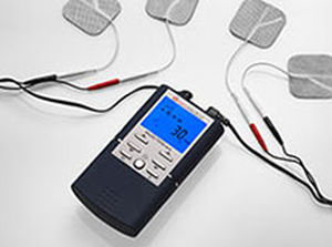 Elektrostimulator - Medio eco - Iskra Medical - Handgerät / TENS / 2 Kanäle