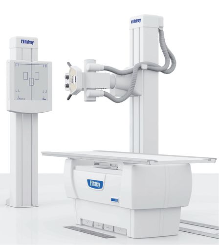 Digitales Röntgensystem - X-FRAME DR2S - ITALRAY - für multifunktionale Röntgenaufnahmen / mit bodenstehendem Bucky