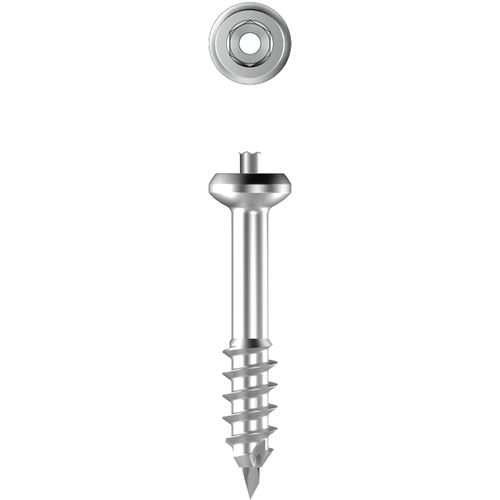 Knochen-Kompressionsschraube / für kleine Knochenfragmente - ARIX  2.3 - Jeil Medical Corporation - kanüliert / Titan / ohne Verriegelung