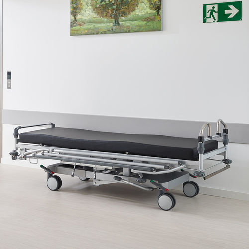 Transport-Fahrtrage - Mobilo - Stiegelmeyer GmbH & Co. KG - hydropneumatisch / höhenverstellbar / Trendelenburg