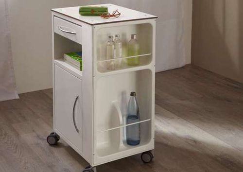 Nachttisch auf Rollen - Sima - Stiegelmeyer GmbH & Co. KG - mit Nachttisch / mit Schubladen