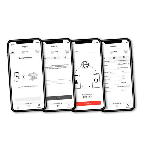 Mobile Applikation / Datenverwaltung - OneConnect™ - Stiegelmeyer GmbH & Co. KG - Monitoring / Reporting / Bettenmanagement