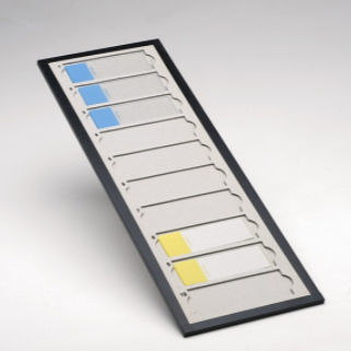 Tablett für Mikroskopie-Objektträger - 0755 - KALTEK   - stapelbar