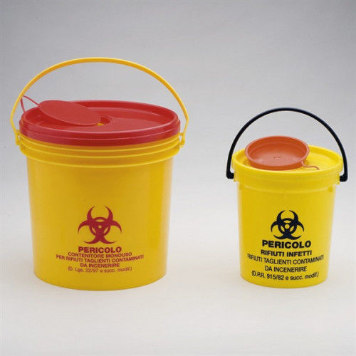 Transportbehälter - 2352 - KALTEK   - für Abfallprodukte / Polypropylen / hermetisch dicht