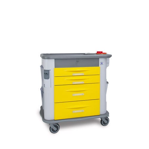 Medizinischer Wagen - MG ISOLATION - AURION - Mehrzweck / Isolation / 4 Schubladen