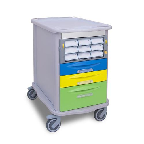 Wagen für Kliniken - MINI 400 - AURION - Medikamenten / Logistik / 4 Schubladen