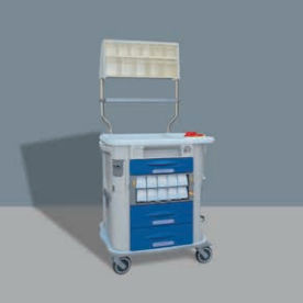 Medizinischer Wagen - CP MONODOSE - AURION - Mehrzweck / Vielzweck / 3 Schubladen