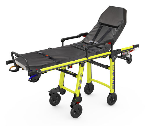 Transport-Fahrtrage - TGX-241 - Kartsana - Notfall / mechanisch / mit verstellbarer Rückenlehne