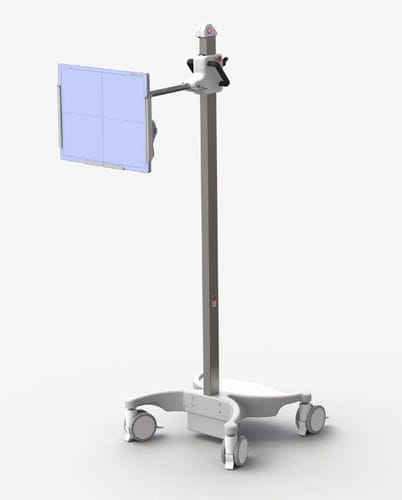 Laufraster auf Rollen - 1330/ series - Kenex Electro-Medical - mit Flachbildsensor