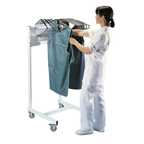 Mobile Ablage für Bleischürzen - 102/C - Kenex Electro-Medical