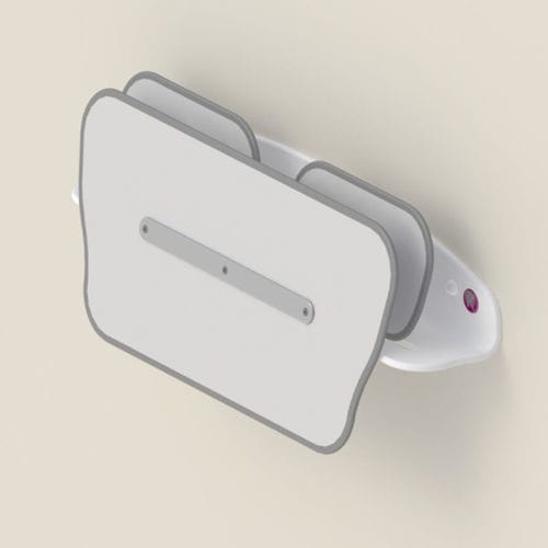 Röntgenstrahlen-Strahlenschutzvorhang - 312/W-TOP - Kenex Electro-Medical - wandmontiert