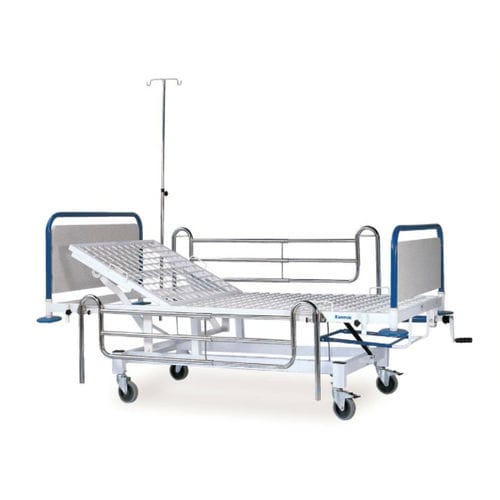 Krankenhausbett - K008 / A - Kenmak Hospital Furnitures  - manuell / Trendelenburg / auf Rollen