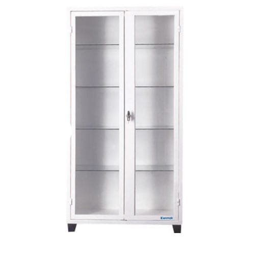 Medikamentenschrank - K072 - Kenmak Hospital Furnitures  - für Krankenhaus / mit Regal / Metall