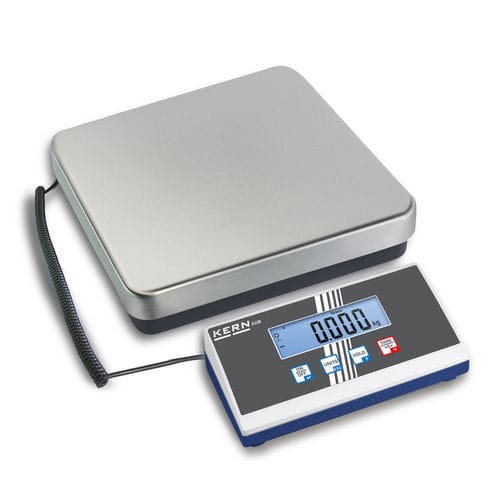 Elektronische Plattformwaage - EOB 15K5 - KERN & SOHN - für Tiere / mit LCD-Display