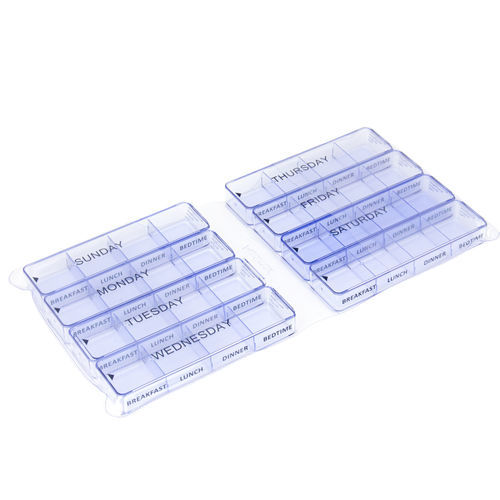 Wöchentliche Pillenbox - Medimax No. 2 Clear - Kibodan A/S