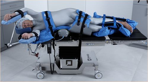 Positionierungssystem für OP-Tisch - SLS - Kohlbrat & Bunz  - für Patienten / seitlich / Chirurgie