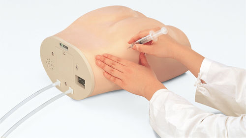 Trainingspuppe für Krankenpflege - LM-027 - KOKEN  - für intramuskuläre Injektion / für Punktionen / zur Entwässerung