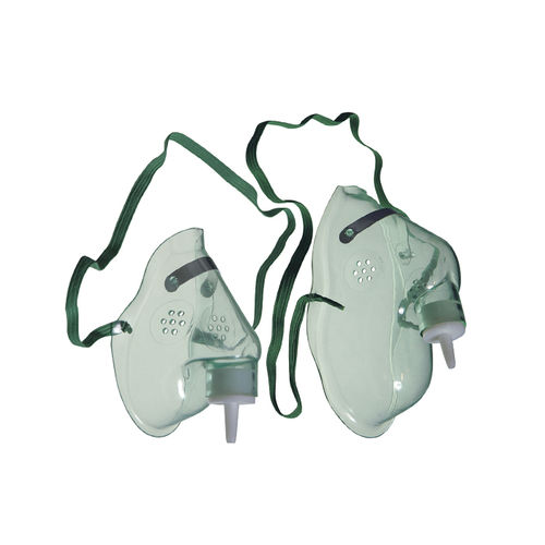 PVC-Sauerstoffmaske - KM-2 series - KOO Industries - ohne Latex / zum Einmalgebrauch / transparent