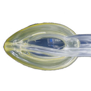 PVC-Larynxmaske - Crystal™ Contour Plus - KOO Industries - ohne Latex / zum Einmalgebrauch / mit Ventil