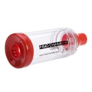 Inhalationskammer für Patienten-Beatmungsschlauchsystem - Fisiochamber™ - KOO Industries - mit Masken
