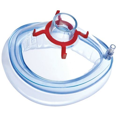 PVC-Anästhesiemaske - Crystal™ - KOO Industries - ohne Latex / zum Einmalgebrauch / transparent