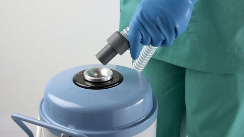 Elektrische Autopsiesäge - SF-4000 - KUGEL medical GmbH & Co. KG - mit Absaugung
