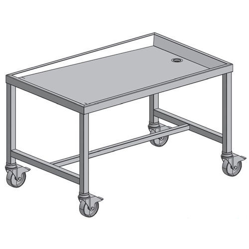 Tisch für Autopsie - KST 1500 - KUGEL medical GmbH & Co. KG - zum Sezieren / Leichenwaschung / Nekropsie