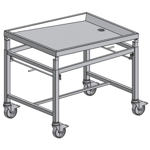 Höhenverstellbarer Tisch - KST 120-75-MH - KUGEL medical GmbH & Co. KG - für die Tierforschung / für Autopsie / zum Sezieren