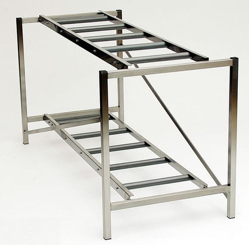 Regal / 5 Regalbretter - RE 30/900-05 - KUGEL medical GmbH & Co. KG - Sarg für Leichenhallen / Edelstahl
