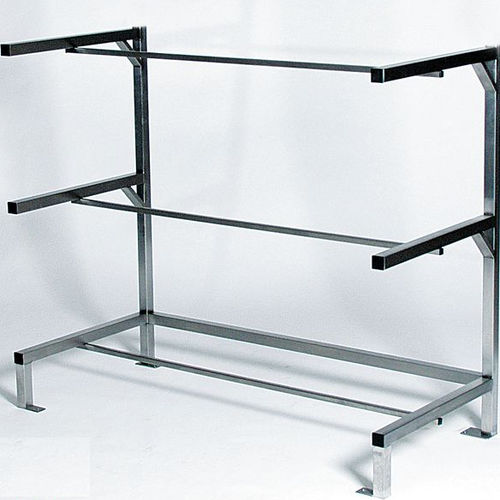 Regal mit 3 Regalbrettern - KRA-03 - KUGEL medical GmbH & Co. KG - Sarg für Leichenhallen / Edelstahl